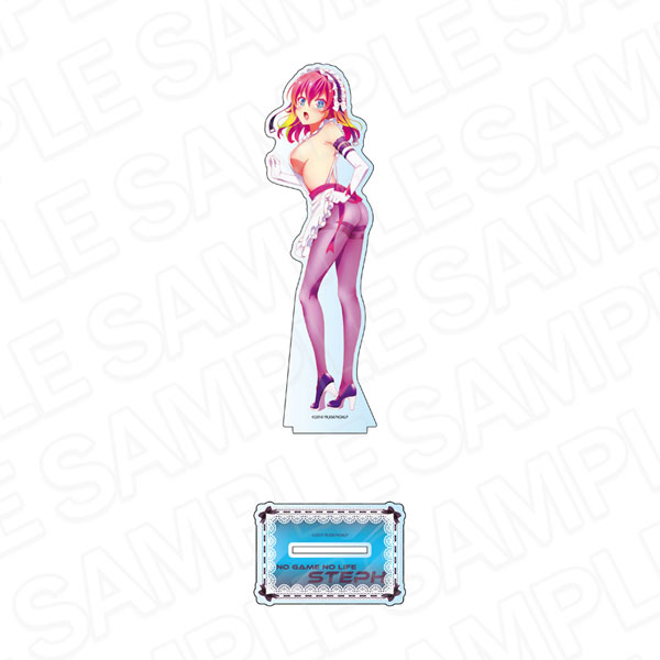 ノーゲーム・ノーライフ ホログラムデカアクリルスタンド ステファニー・ドーラ サイバーメイド ver.