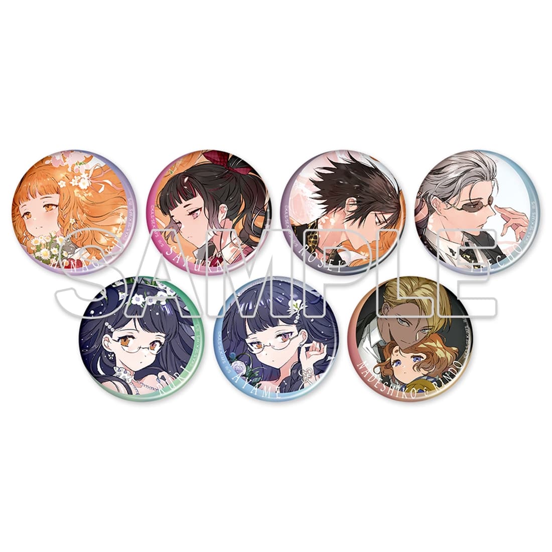 『春夏秋冬代行者』トレーディングホログラム缶バッジ PACK