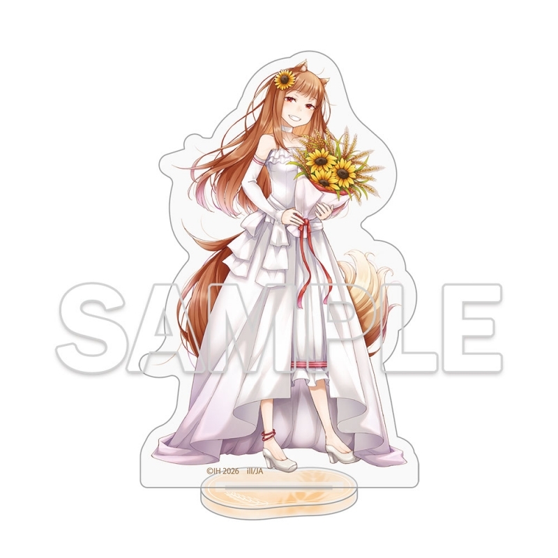 狼と香辛料 原作20周年記念 アクリルフィギュア ブライドver.