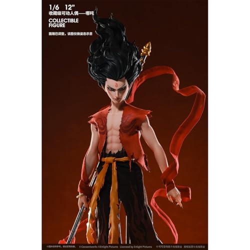 HiPlay FUNCRAZY 1/6 魔童の大暴れ ナタ 通常版 NZ25BR01 可動フィギュア 塗装済み 完成品