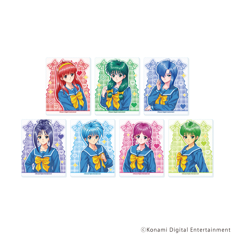 ときめきメモリアル_アクリルカード01/コンプリートセット(全7種)【コンプリートセット/7個入り】