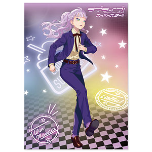 ラブライブ！スーパースター！！ クリアポスター ウィーン・マルガレーテ