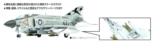 童友社 1/72 凄! 1 アメリカ F-4JファントムII ショータイム100 プラモデル