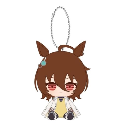 バンダイナムコヌイ(Bandai Namco Nui) ウマ娘 プリティーダービー Chibiぬいおすわりマスコット アグネスタキオン 2593506 本体サイズ：約H130×W80×D55mm