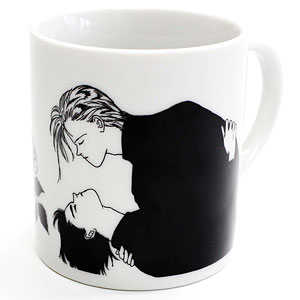 BANANA FISH 美濃焼マグカップ アッシュ＆英二/9本のバラ