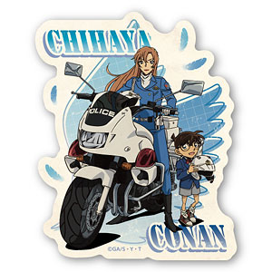 名探偵コナン トラベルステッカー 2.千速＆コナン