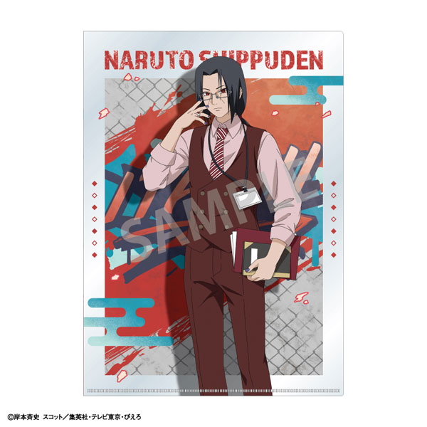 NARUTO-ナルト- 疾風伝 A4シングルクリアファイル うちはイタチ 学園