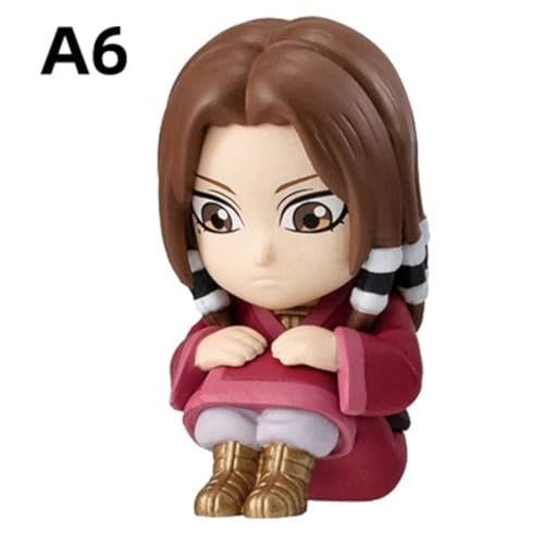 [HAOJEE]フィギュア 信 嬴政 河了貂 羌瘣 王賁 蒙恬 桓騎 楊端和 王翦 人形 塗装済み完成品 かわいい 装飾品 アニメ周辺 原作忠実 記念品 人気 日常 萌えグッズ オシャレ 誕生日 プレゼント ハロウィン クリスマス 贈り物 (A6)