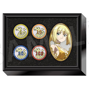 Dr.STONE 龍水のポーカーチップ(4種記念セット/4.コハク)