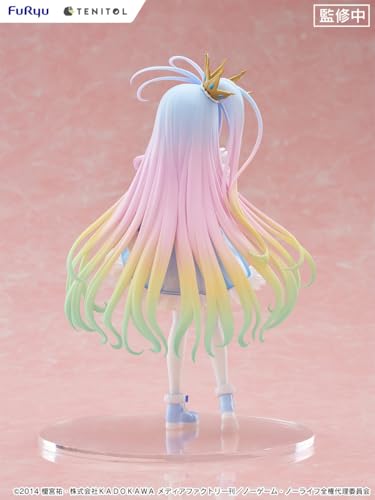 フリュー ノーゲーム・ノーライフ TENITOL 白 全高約210mm ノンスケール ATBC-PVC製 塗装済み 完成品 フィギュア AMU-TNL0131