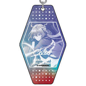 アークナイツ【焔燼曙明/RISE FROM EMBER】 描き起こしグラデキーホルダー チェン