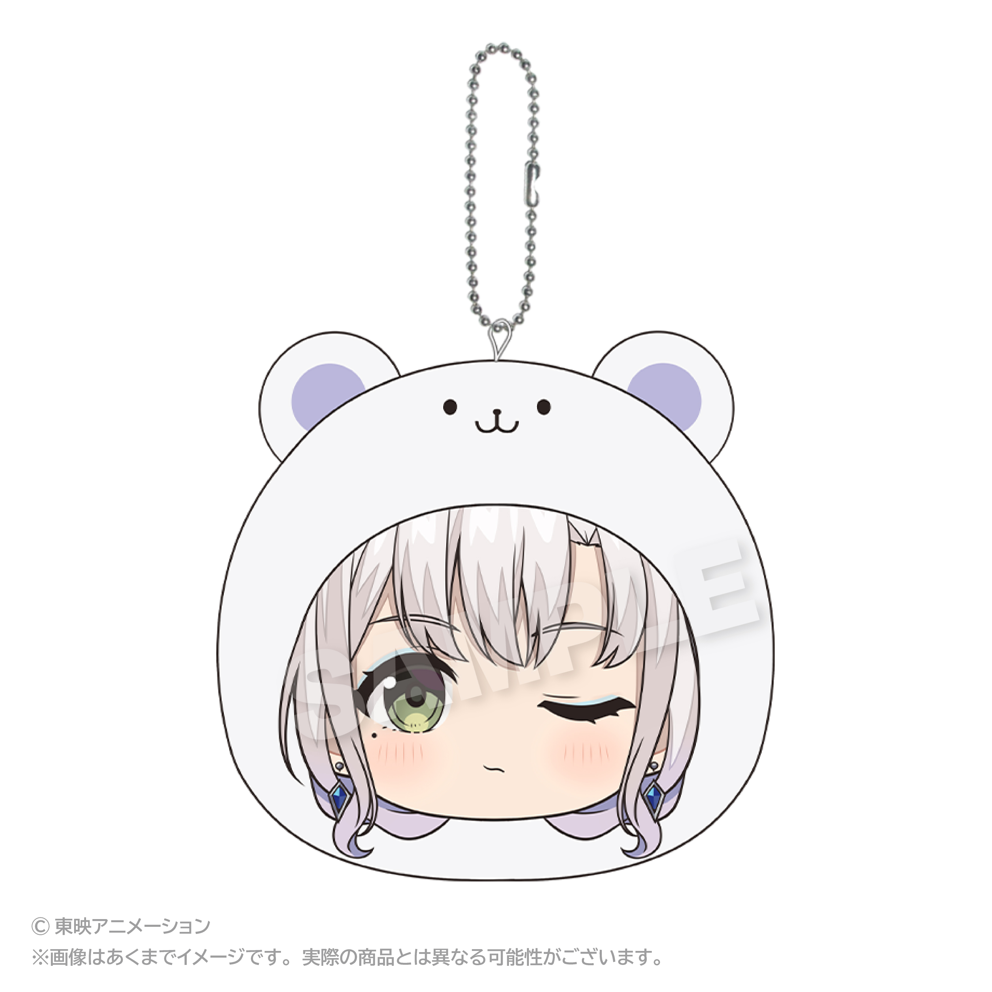 ガールズバンドクライ_まるめいつクッションキーホルダー Vol.2 アイ
