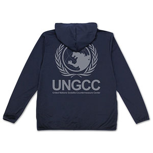 ゴジラ 国連G対策センター 薄手ドライパーカー/NAVY-XL