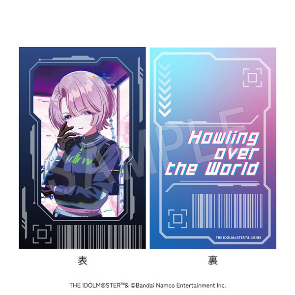 学園アイドルマスター Howling over the World カードキー風プラブロマイド 有村麻央