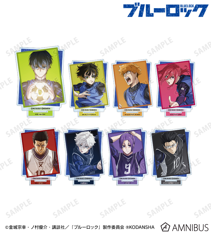 トレーディングキャラクタービジュアルアクリルスタンド