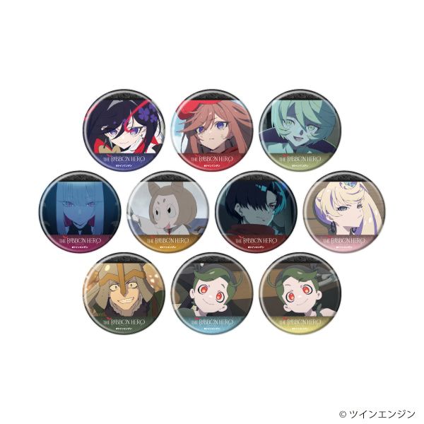 缶バッジ「THE RIBBON HERO リボンヒーロー」02/ブラインド(10種)(場面写イラスト)