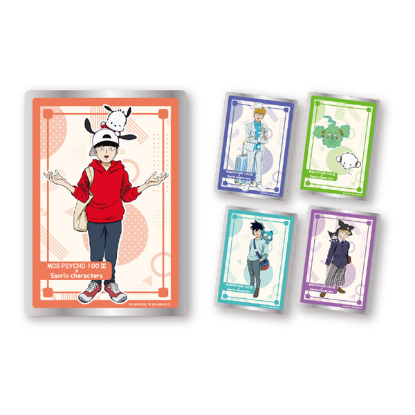 モブサイコ100 III × サンリオキャラクターズ(Travel Series) トレーディングキャラクターカード 5個入りBOX