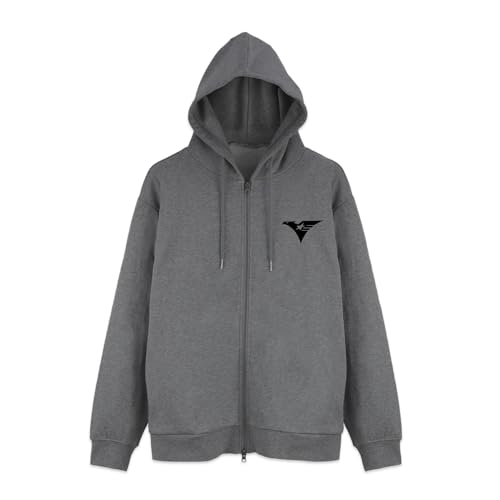 【公式】コスパ 機動戦士Zガンダム ティターンズ ジップパーカー Ver2.0 MIX GRAY Lサイズ