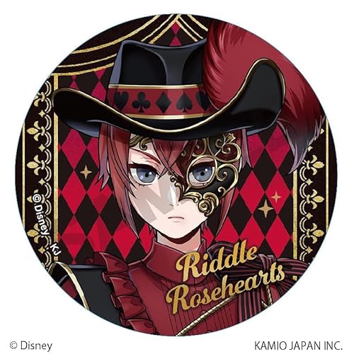 ディズニー ツイステッドワンダーランド トレーディンググリッター缶バッジ マスカレードドレスver. 11個入りBOX