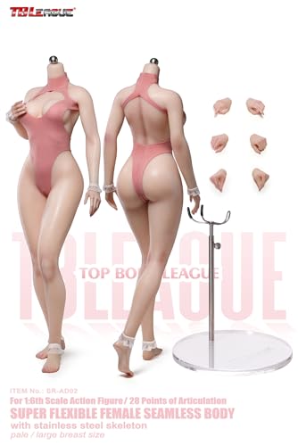 【JEEASS】TBLeague 1/6 フィギュア バニーガール 素体 服セット フルセットアクションフィギュア SR-AD02 白肌