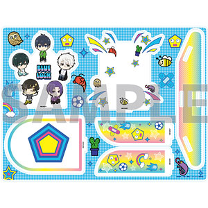 アクリルジオラマ「TVアニメ『ブルーロック』」10/集合デザインA デコラver.(ミニキャライラスト)