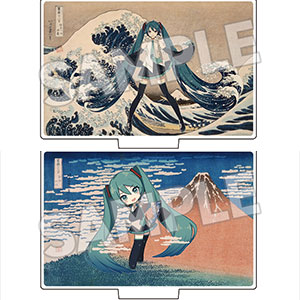 葛飾北斎×初音ミク アクリルスタンド トレーディング 8個入りBOX