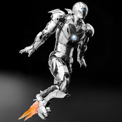 HiPlay Threezero マーベル DLX アイアンマン Mark 2 メッキ仕様 3Z09240C0 可動フィギュア 塗装済み 完成品