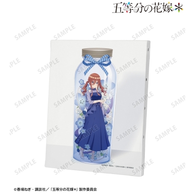【グッズ-ボード】五等分の花嫁＊ 描き下ろし 中野三玖 ハーバリウムver. F0号キャンバスボード【再販】