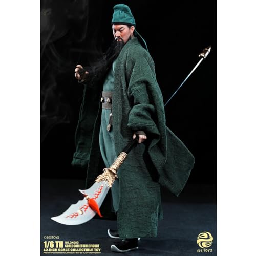 HiPlay 303TOYS 1/6 関羽 雲長 NO.QX003 ライト版 可動フィギュア 塗装済み 完成品