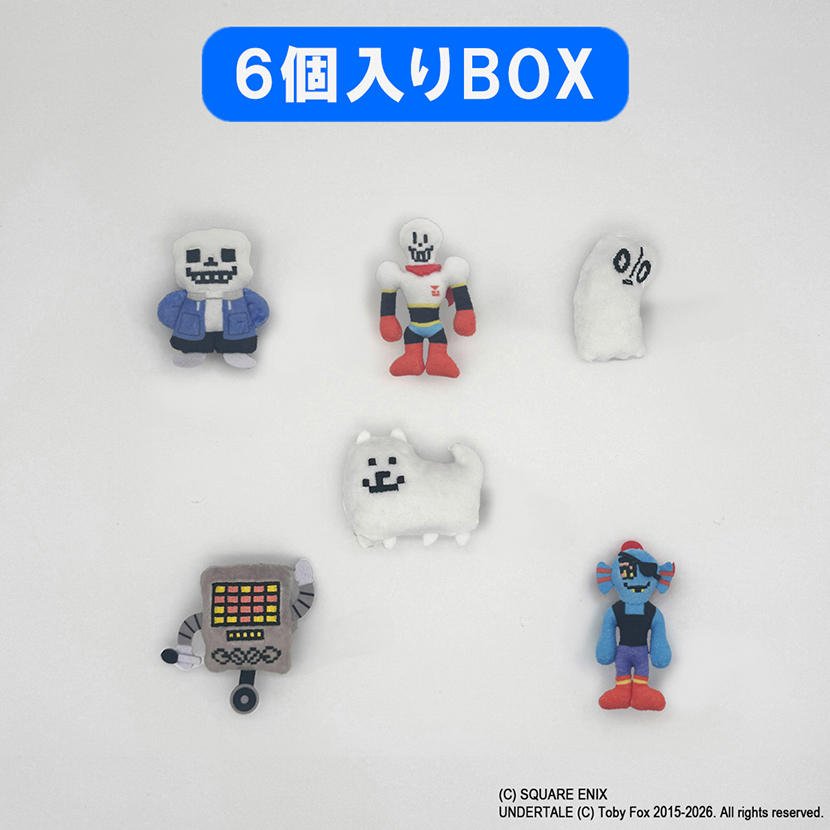 UNDERTALE Magnet Mascot Collection 6個入りBOX