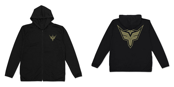 勇気爆発バーンブレイバーン ブレイバーンロゴ 薄手ドライパーカー/BLACK-XL(再販)