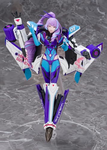 青島文化教材社(AOSHIMA) VFG マクロスデルタ VF-31J ジークフリード 美雲・ギンヌメール 全高約150mm 色分け済みプラモデル MC-17 (飛行機)