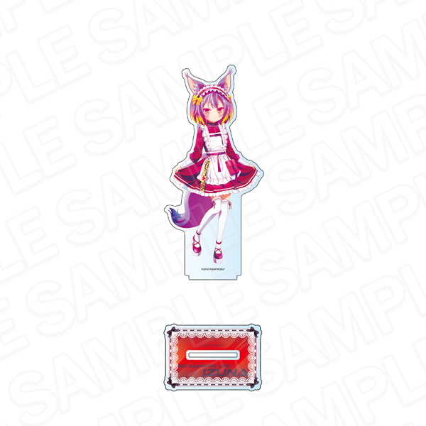 ノーゲーム・ノーライフ ホログラムデカアクリルスタンド 初瀬いづな サイバーメイド ver.