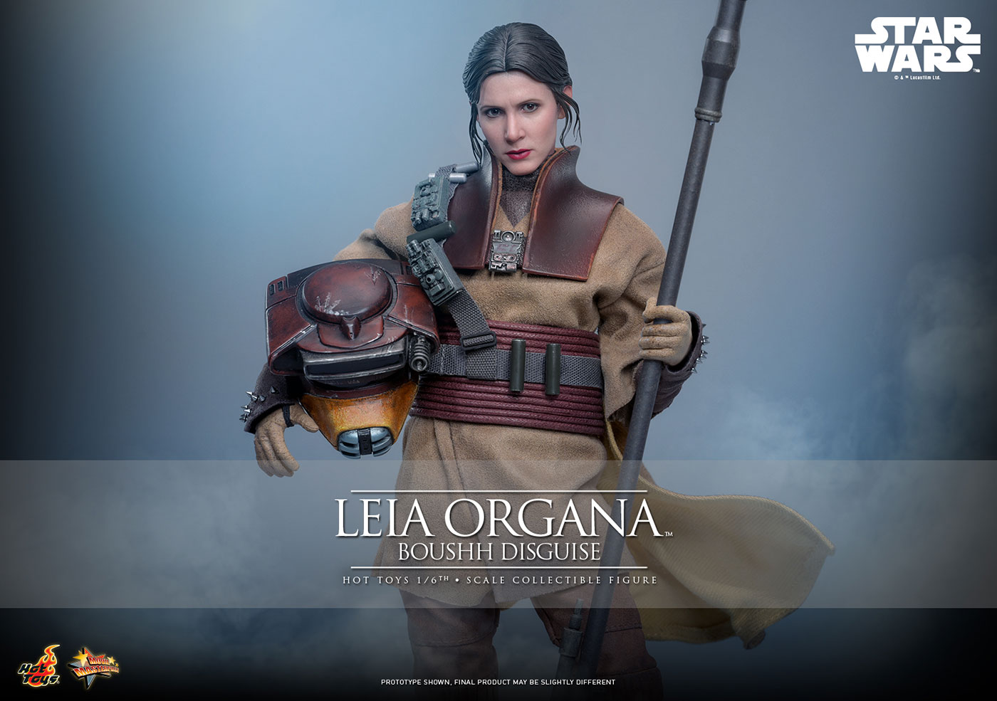 ムービー・マスターピース スター・ウォーズ エピソード6/ジェダイの帰還 レイア・オーガナ (ブーシ) 1/6スケールフィギュア