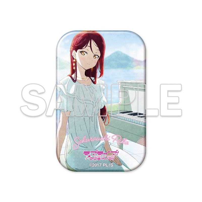 『ラブライブ！サンシャイン!!』スクエア缶バッジ Aqours 梨子