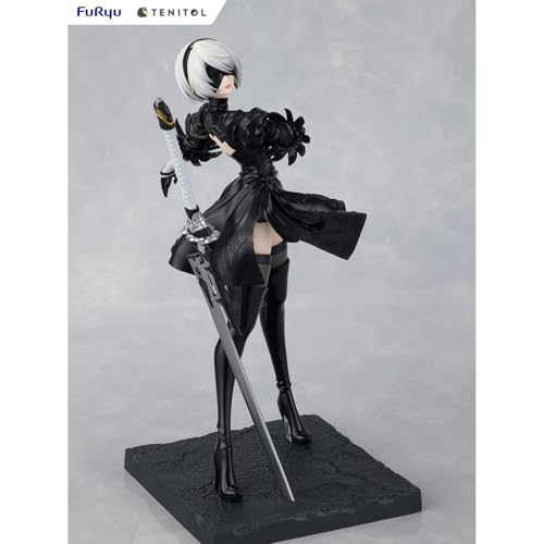 フリュー アニメ 「NieR:Automata Ver1.1a」 TENITOL 2B (ヨルハ二号B型) 全高約220mm ノンスケール ATBC-PVC製 塗装済み 完成品 フィギュア AMU-TNL0101