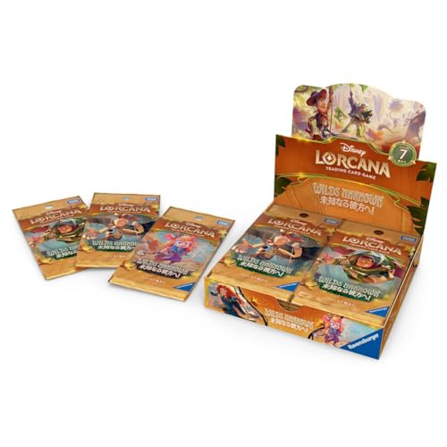 タカラトミー(TAKARA TOMY) ディズニー･ロルカナ･TCG 日本語版 ブースターパック WILDS UNKNOWN 未知なる彼方へ! BOX