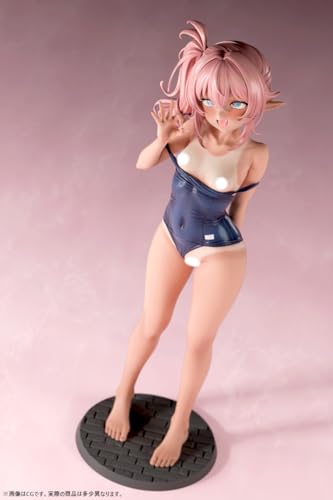 肉感少女 スク水日焼けのちっぱいエルフ ミーナ 1/5スケール塗装済み完成品フィギュア