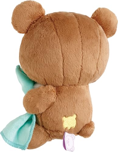 リラックマ 『いっしょにすやすやシリーズ』 おやすみなさいぬいぐるみ チャイロイコグマ MV51501 H170×W120×D100mm