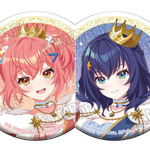 『ワールドダイスター 夢のステラリウム』 描き下ろし缶バッジセット[ドレスver.]