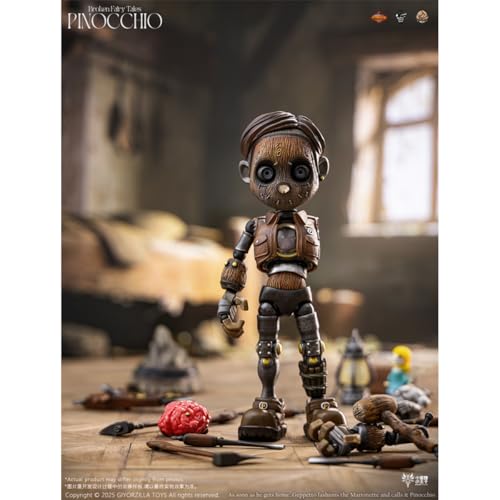 HiPlay GIYORZILLA TOYS 1/6 壊れた童話 ピノキオ A001 可動フィギュア 塗装済み 完成品