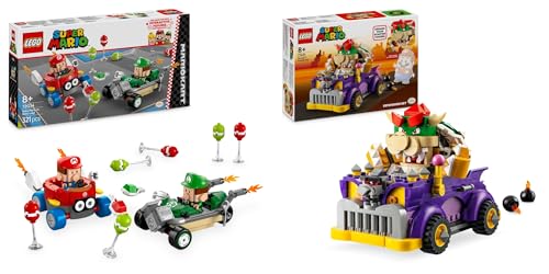 【セット買い】レゴ(LEGO) スーパーマリオ マリオカート – ベビィマリオ vs ベビィルイージ 72034 + ハイウェイカー 71431