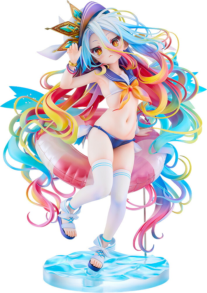 ノーゲーム・ノーライフ Desktop Cute フィギュア 白～猫耳シャツver