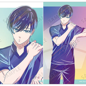 TVアニメ『ブルーロック』 描き下ろし 糸師凛 試合前の準備中ver. Ani-Art clear label ブロマイド2枚セット