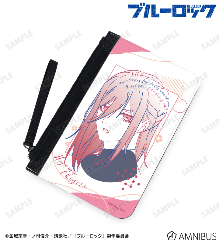 千切 豹馬 lette-graph PUレザーフラットポーチ