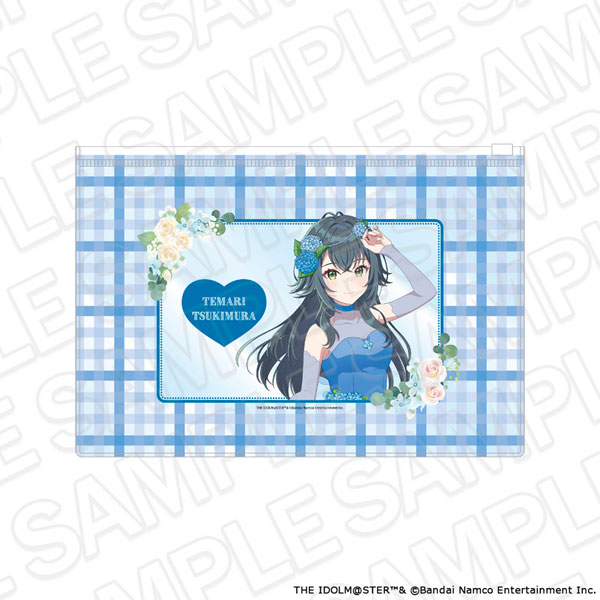 学園アイドルマスター クリアポーチ 月村手毬 floral dress ver.[コンテンツシード]《０９月予約》
