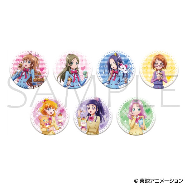 プリキュア_グリッターキャラバッジコレクション 【BOX／7個入り】