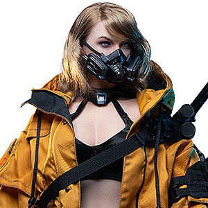 【前入金 銀行振込のみ】Angel Force- Agent Sting 1/3 可動式 シリカゲルフィギュア