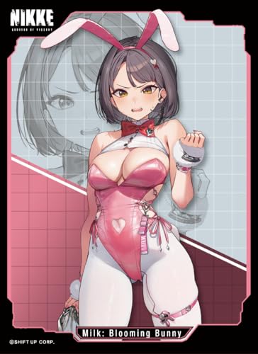 きゃらスリーブコレクション マットシリーズ 勝利の女神:NIKKE 「ミルク：ブルーミングバニー」(No.MT2300)