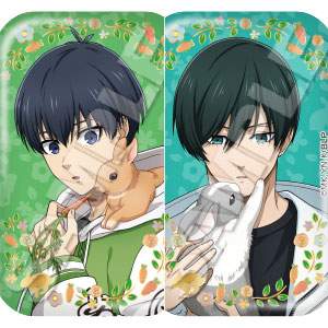 「ブルーロック」トレーディングスクエア缶バッジ Rabbit 8個入りBOX